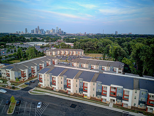 The Mezzanine at Freedom, an affordable, multi-family apartment community in west Charlotte.